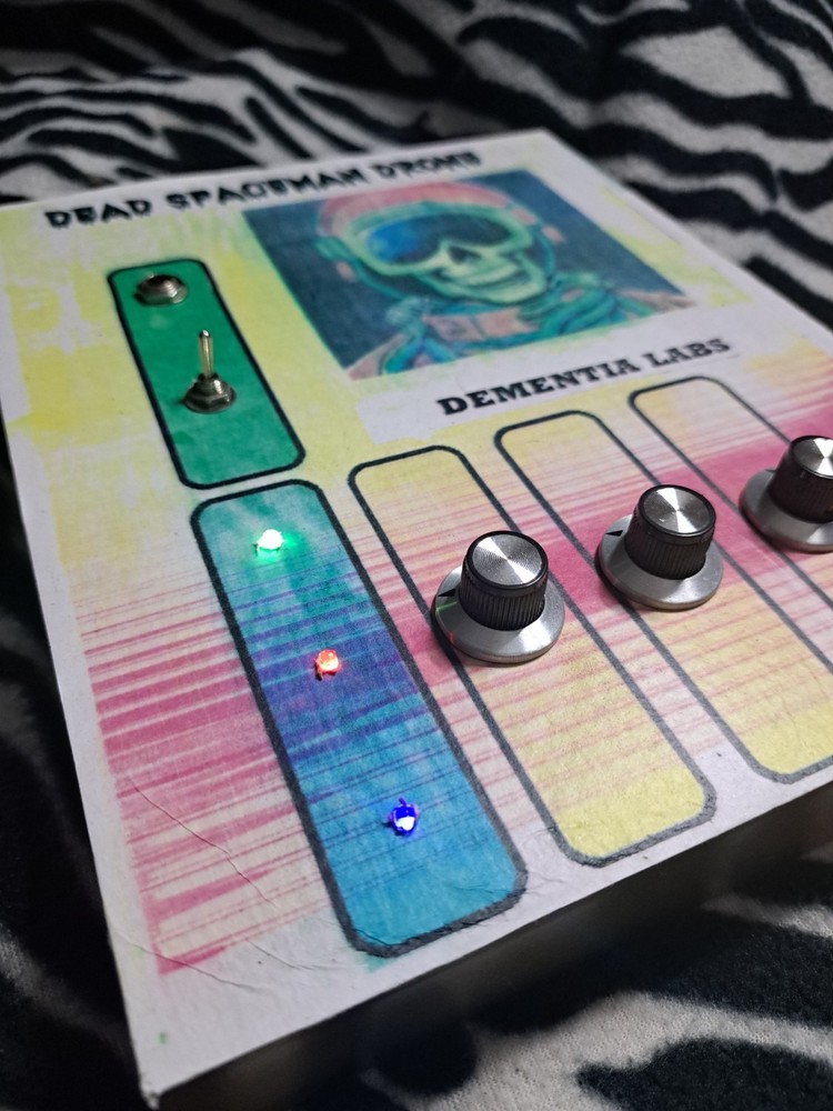 Vintage Synthesizer Psychedelic