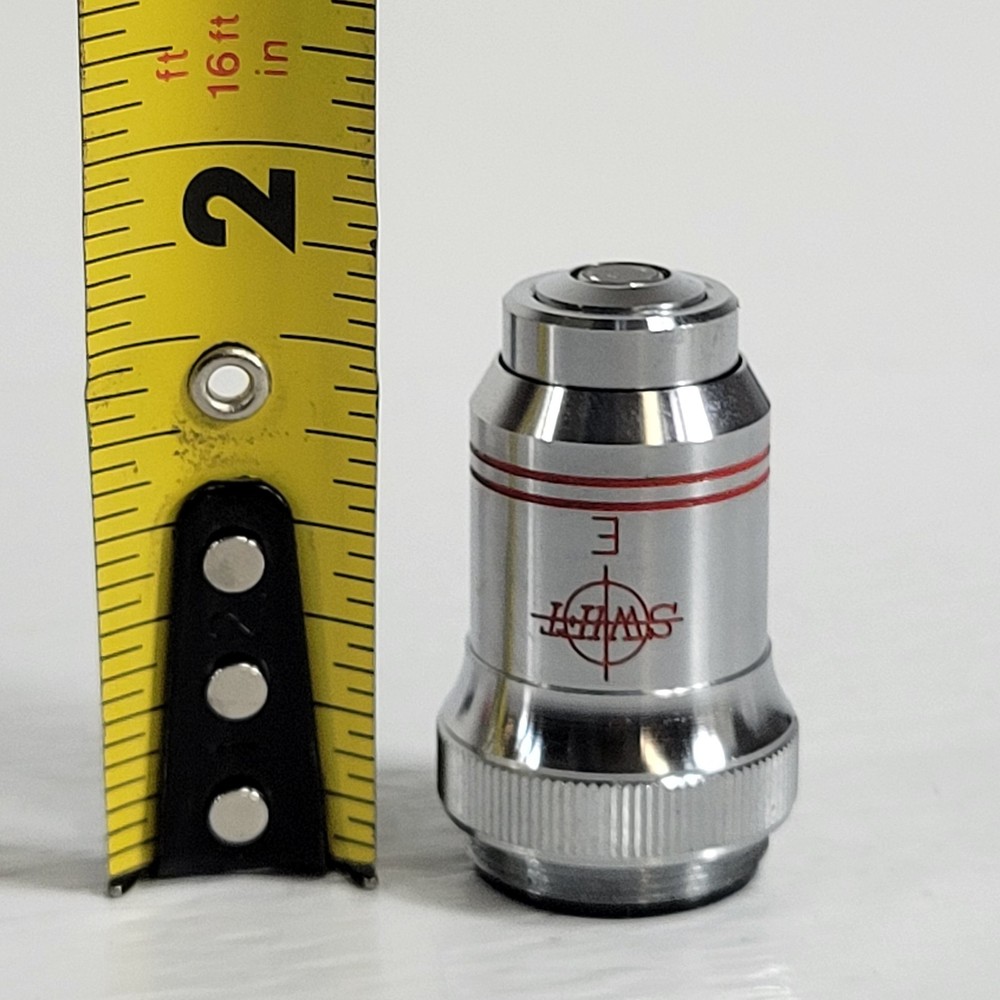 Swift E 40X Mag Microscope Objective 20mm Thread Mount 0.65 Ocular Optical Lens