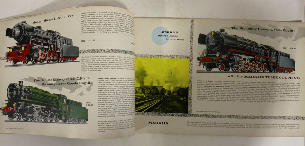 Vintage Marklin 1966/67 Catalog