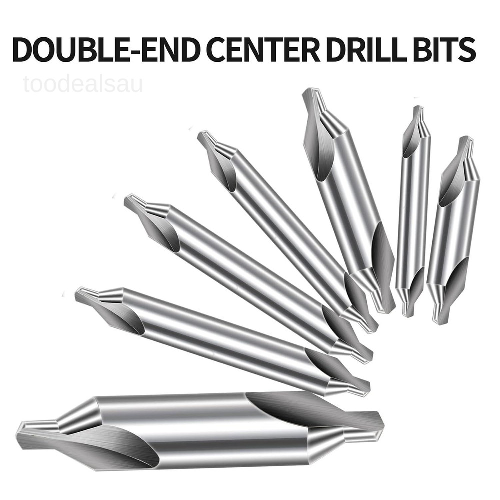 Center Drill Bits Set - High Speed Steel Center Drill Bit Countersink Tools for.
