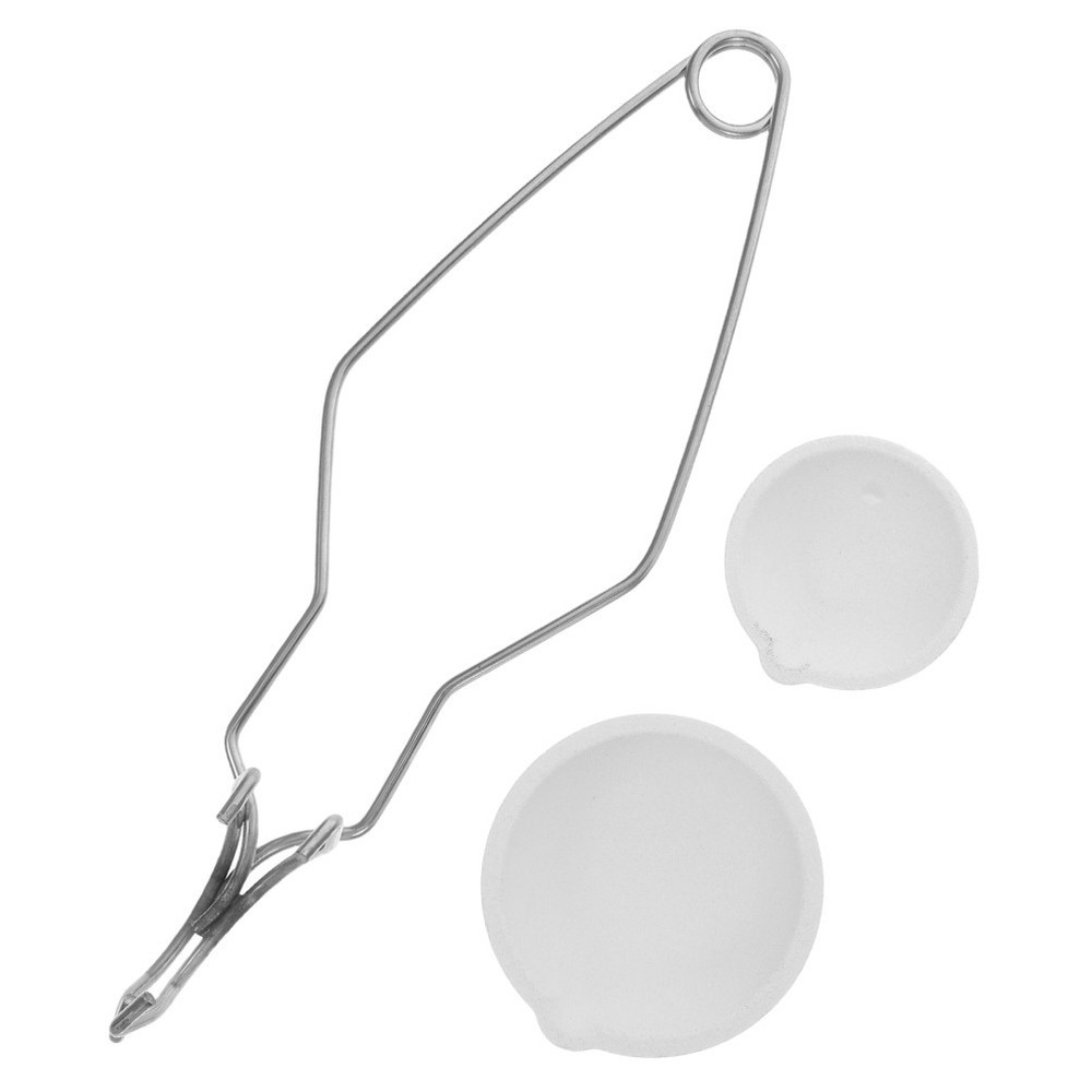 Refining Kit Melting Dish for Silver Ceramic Pot Crucible
