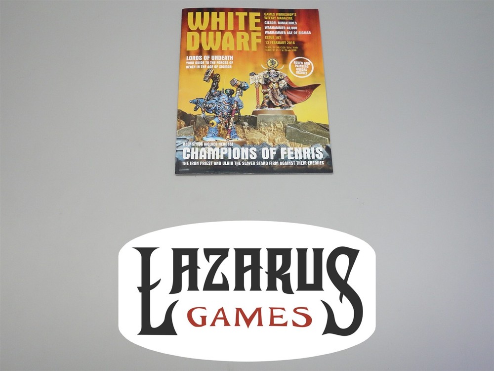 White Dwarf: Issue 107 (Games Workshop)