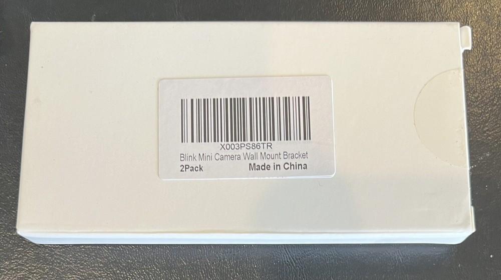 Blink Mini Camera Wall Mount Bracket 2 Pack (Camera not included)