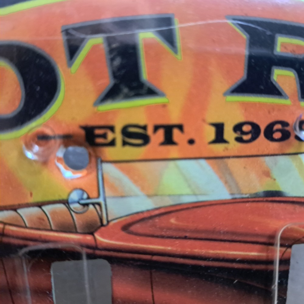 Oval Hot Rod Garage Double Switch Plate