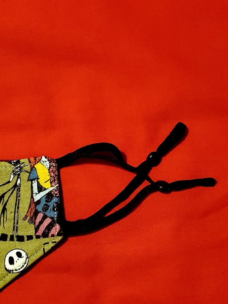 Nightmare Before Christmas Adjustable Face Mask
