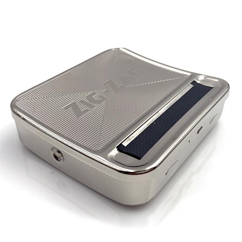 Metal Cigarette Rolling Machine 70mm Easy Manual Roller Hand Maker