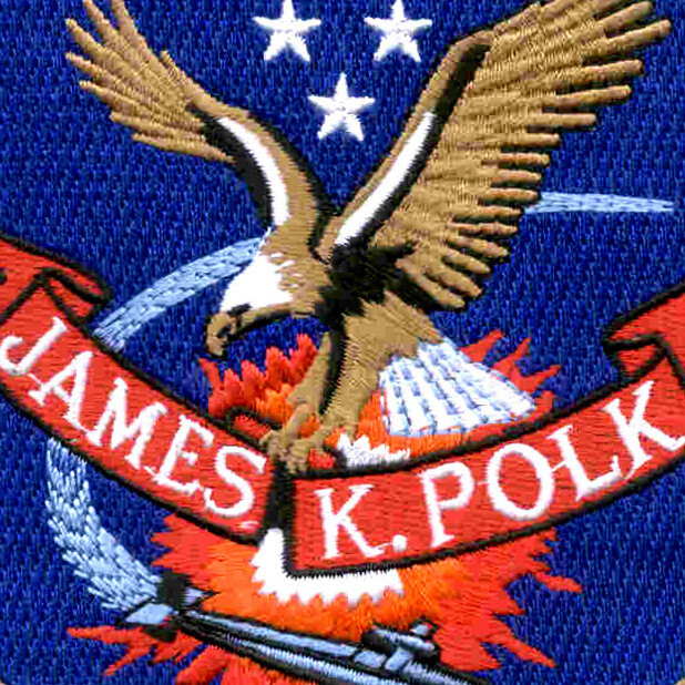 SSN-645 USS James K Polk Patch