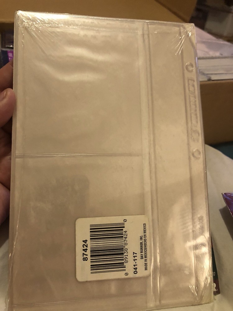 Day Runner Planner 88940 Refill PRO 3.5" Diskette Holder Franklin Mead 7 Ring