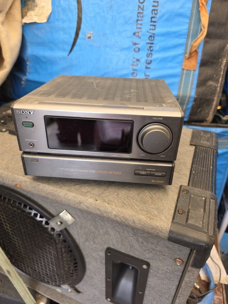 Sony Mhc-6700 Amplifier untested
