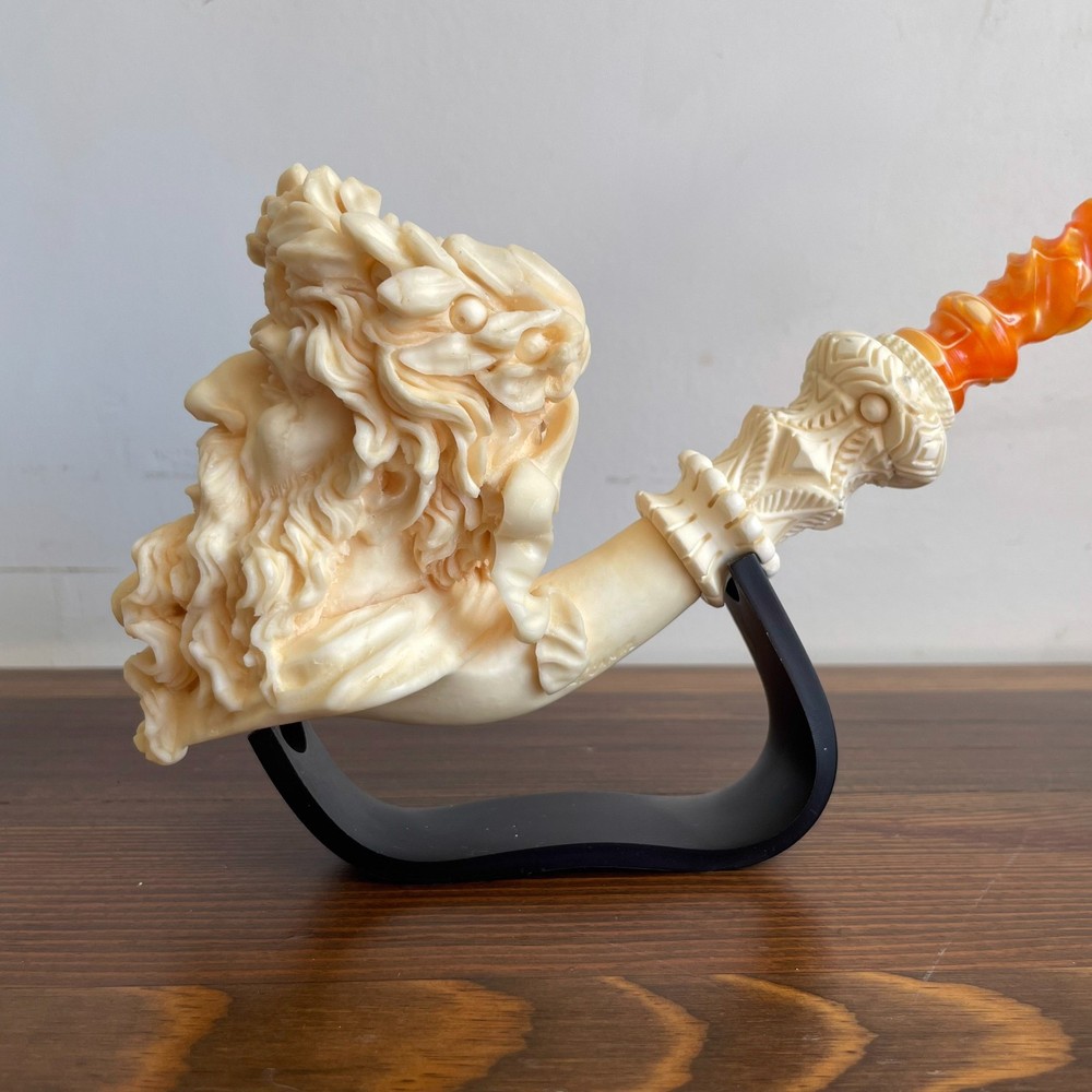 S.Yanik Meerschaum Pipe Zeus