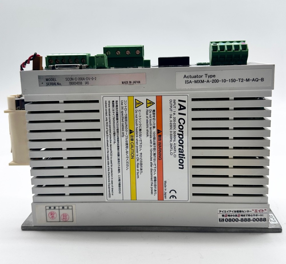 IAI SCON-C-200A-DV-O2 Linear Actuator Controller