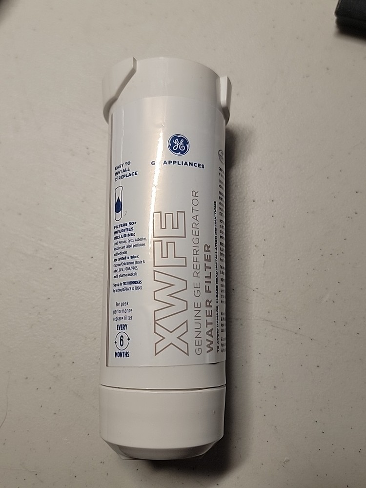 GE XWFE NO CHIP Refrigerator Water Filter – Genuine Replacement