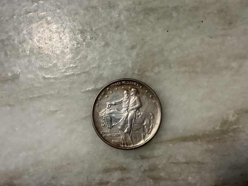1925 Silver Stone Mountain Commemorative Half Dollar BU