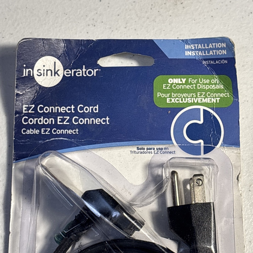 InSinkErator CRD-EZ Connect Power Cord 3 Ft For use on EZ Connect Disposals