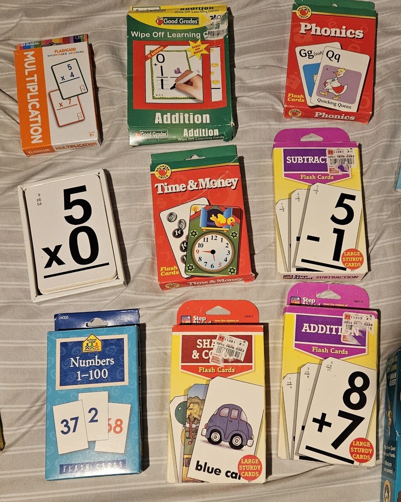 Vintage Flash Cards. Multiple Learning Cards. Phonics. Teachers Bundle!