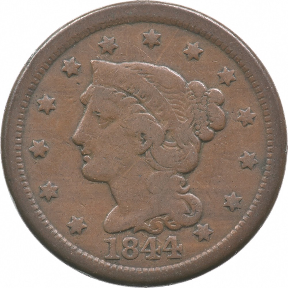 1844/81 Liberty Head Large Cent *4784