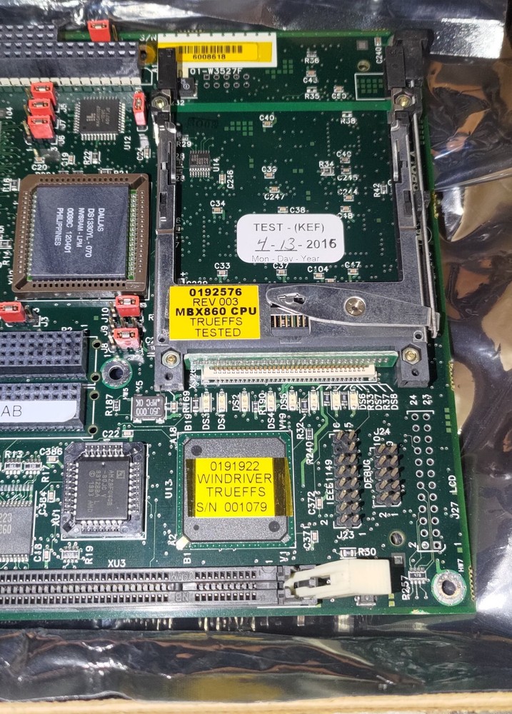 Kodak CPU Board MBX860-002C-SPL