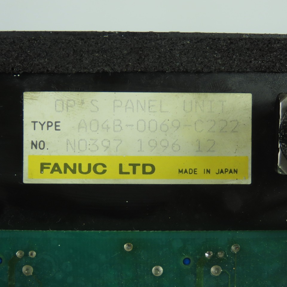 Fanuc A04B-0069-C222 Operator Panel Unit Pulse Generator
