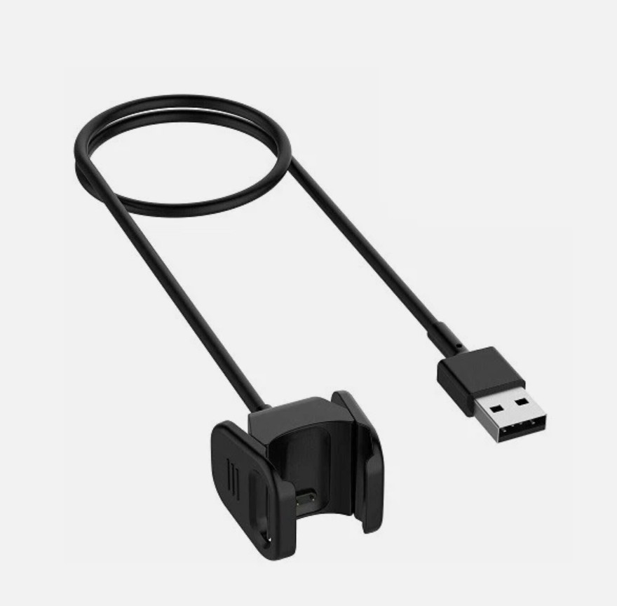 Replacement USB Charger Charging Cable Dock 3ft For Fitbit Charge 3 / Charge 4