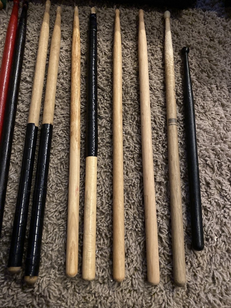 drum stick bag with Various Drumsticks