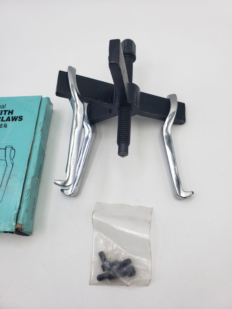 4" 2 Jaw 3 Jaw Gear Puller, Adjustable Bearing Puller, Reversible Removal Tool