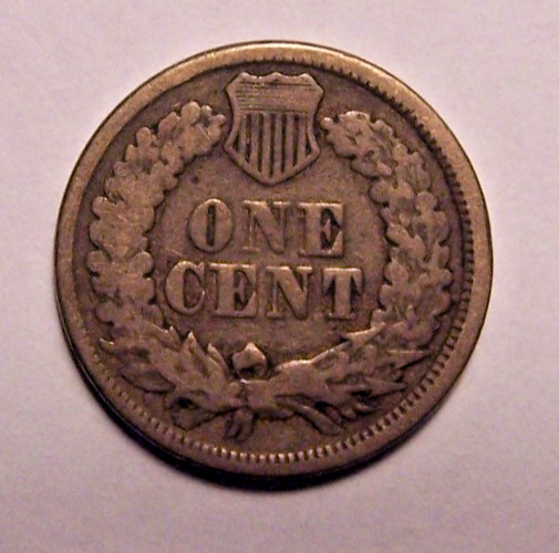 1863 Indian Head Cent