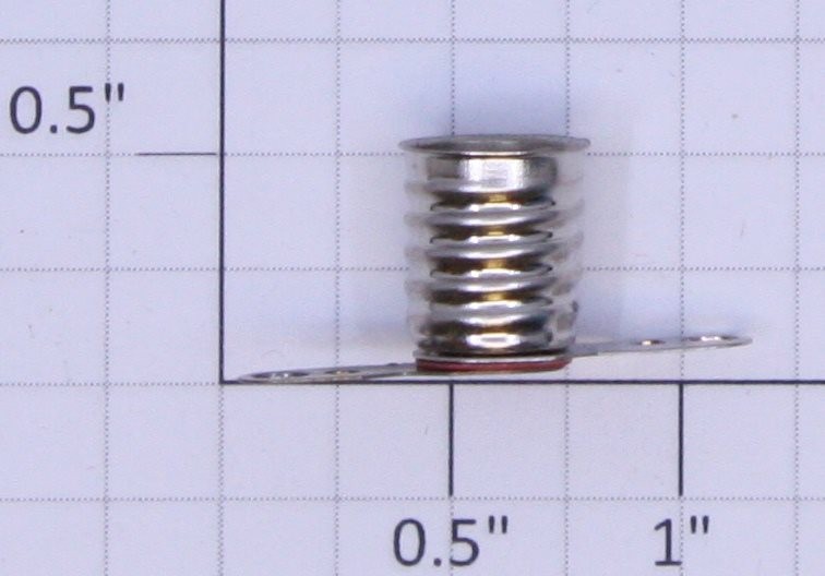 Lionel 14217-310 Flat Screw Base Lamp Socket (10)