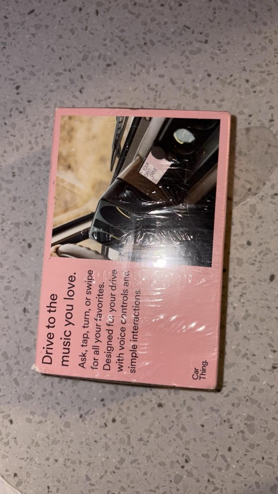 NIB Spotify Car Thing - Original Accessories & Box, Completely Unopened