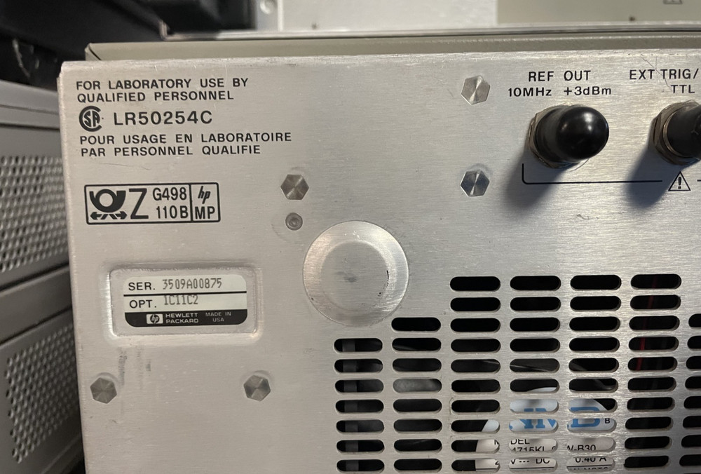 HP 3589A Spectrum / Network Analyzer 10Hz- 150MHz