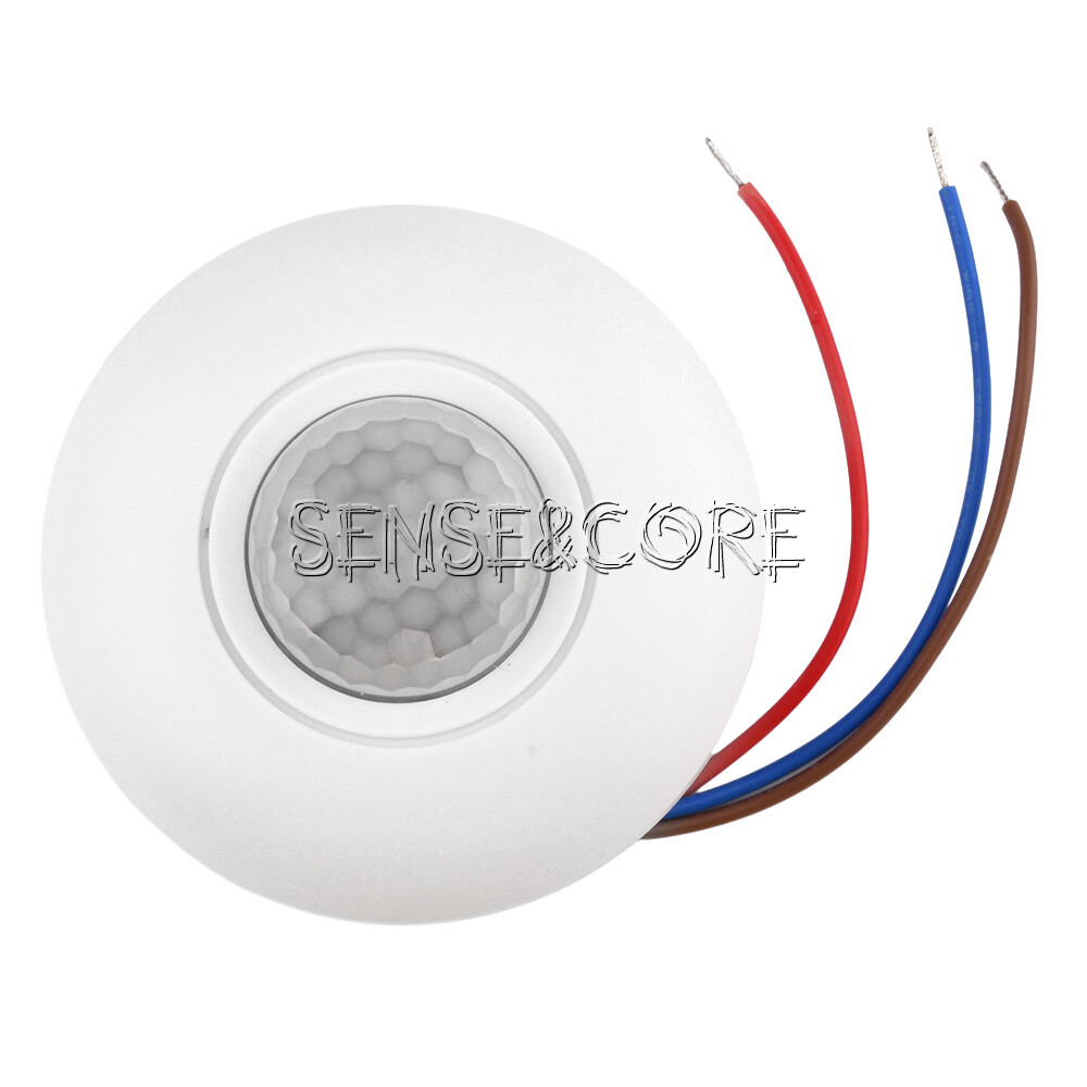 AC85-265V Infrared PIR Motion Induction Sensor Switch For LED Ceiling Light-