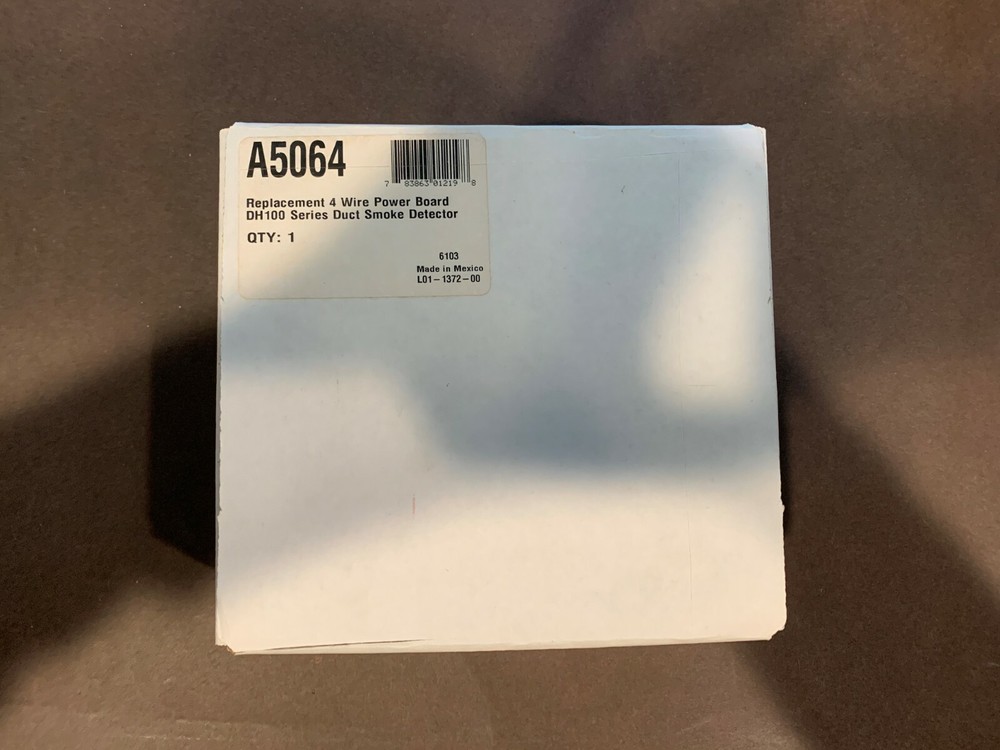 System Sensor A5064 Replacement 4 wire power board DH100 series duct smoke NEW