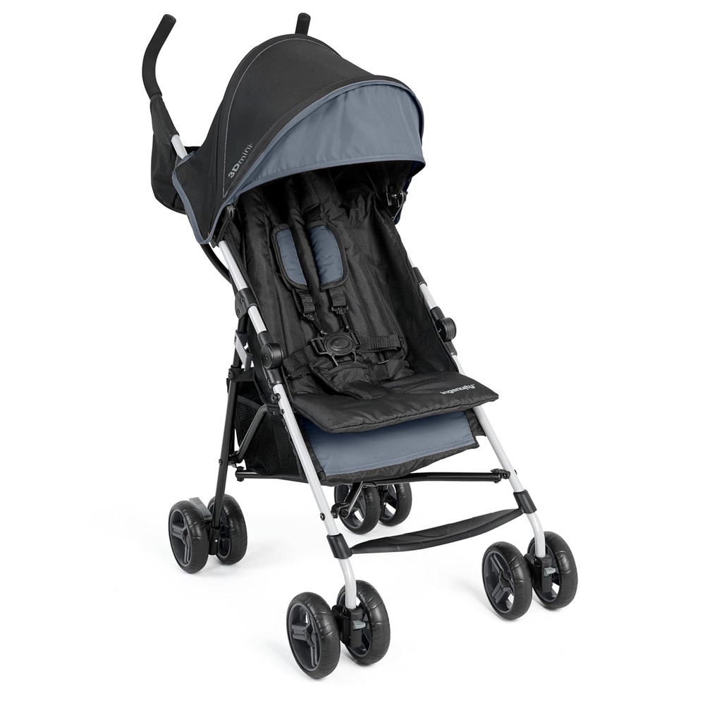 3D Mini Convenience Stroller – Lightweight Stroller with Compact Fold, Multi-Pos