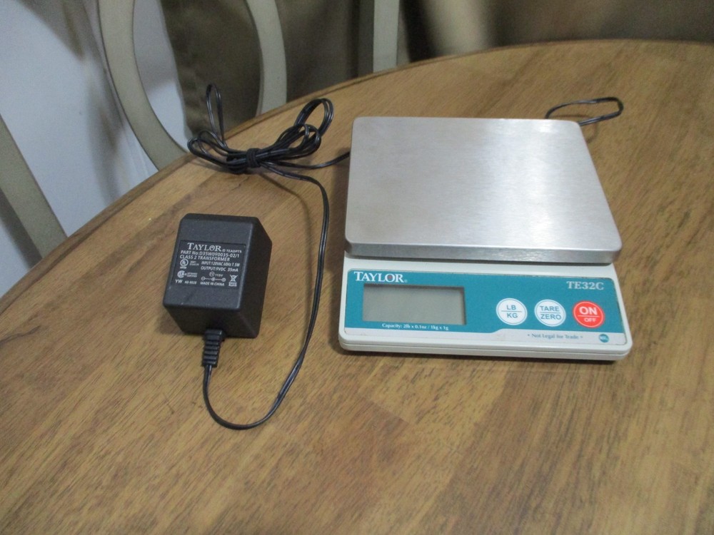 Taylor digital scale Kitchen Food TE32C tested