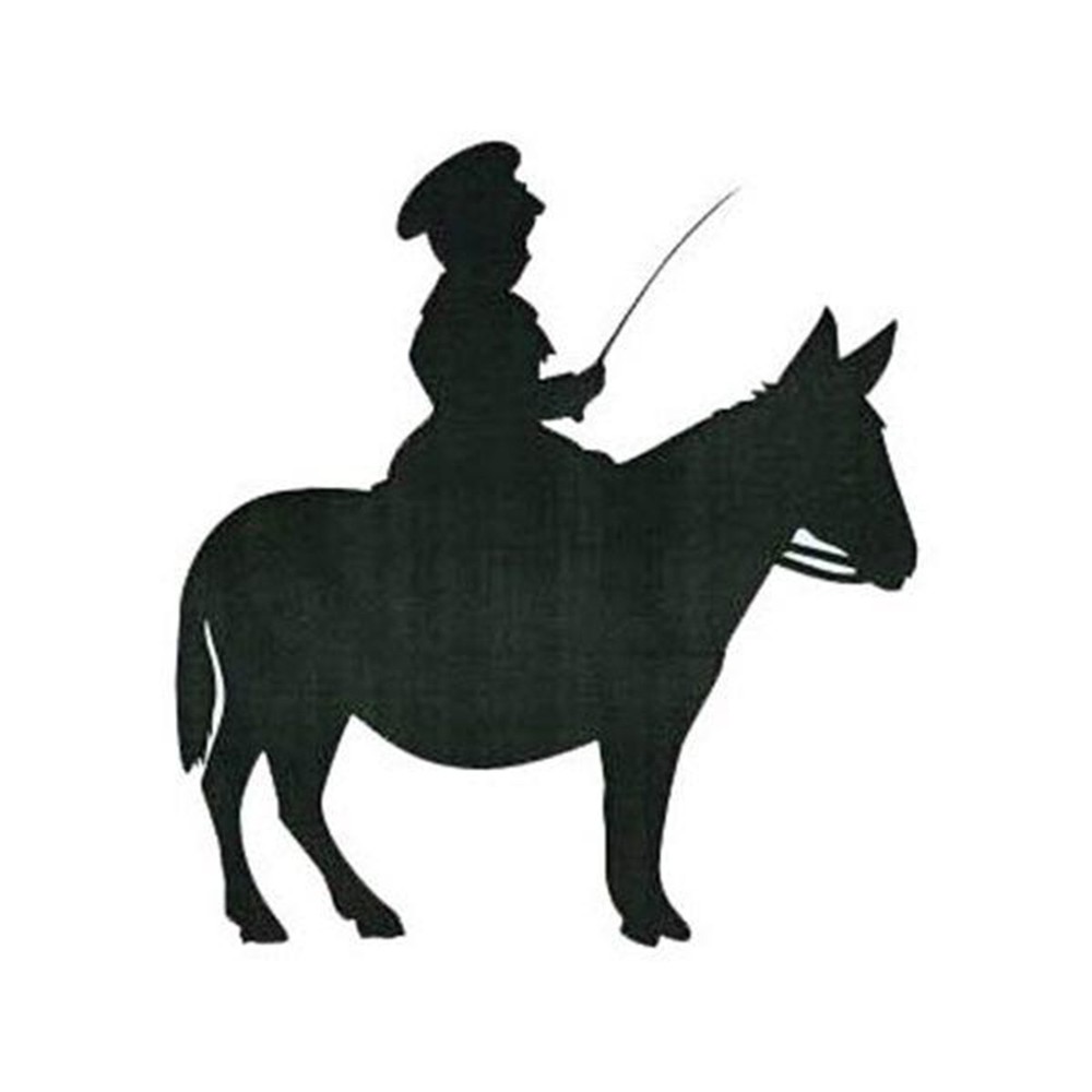 Woodcraft Project Paper Plan to Build Mule Boy Shadow Pattern