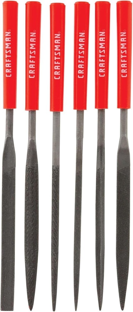 CRAFTSMAN Needle File Set, 6 Piece (CMHT82529)