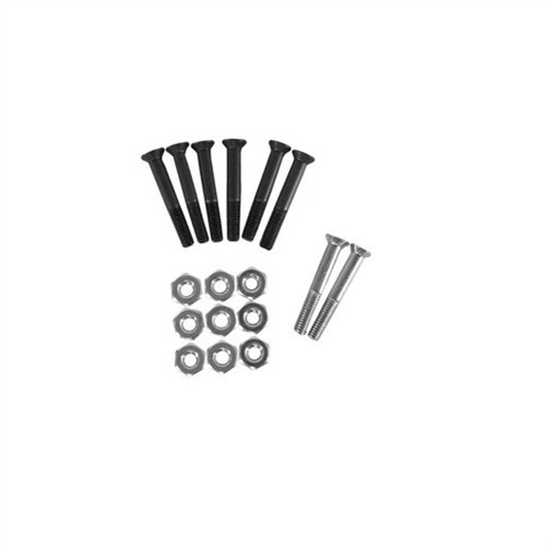 Shortys Silverados Hardware Black 1 1/8"
