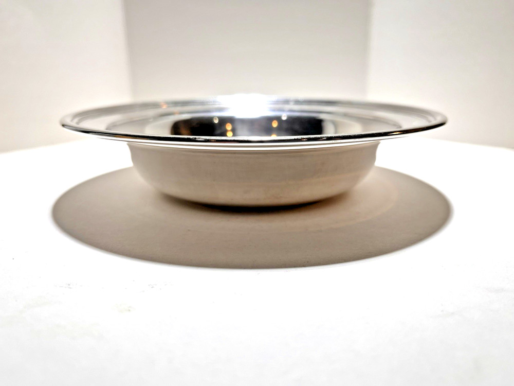 Sterling Silver Bowl 105 Gr. 6-3/8" Diameter W/Monograms
