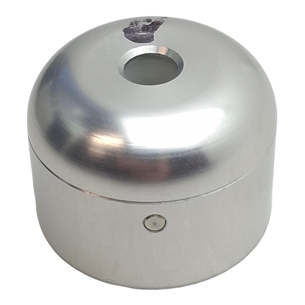 Blockwise CAA Simpluer Panel-Mount Luer Fitting Quick Connector, 80psi, #10-32
