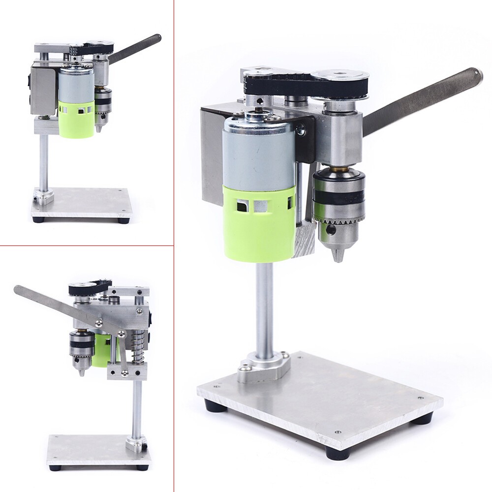 Mini Drill Press Bench Small electric Drill Machine Work Bench Variable Speed