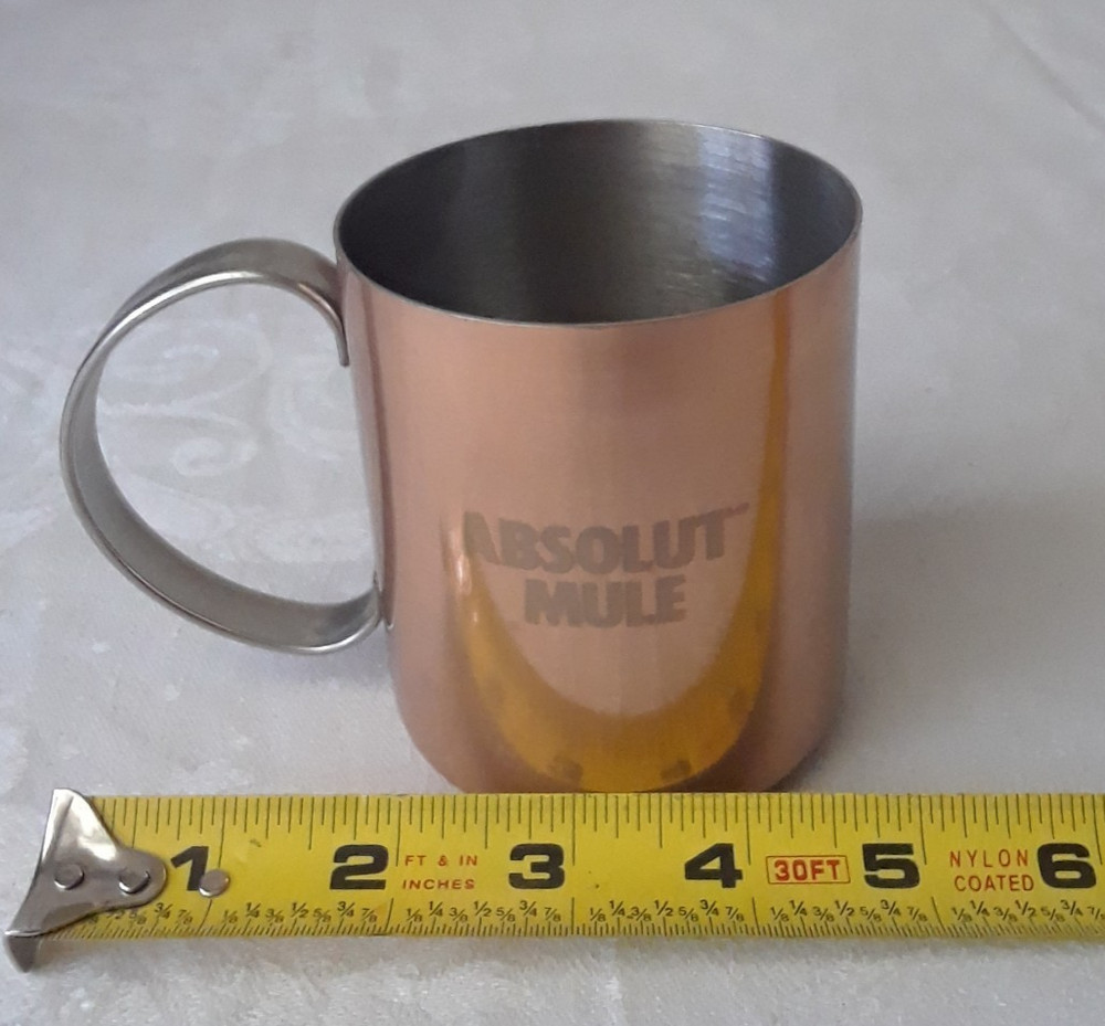 Absolute Mule Aluminum Drinking Cup Camping Handled