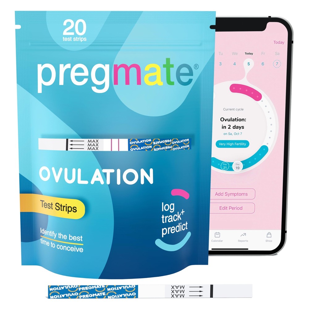 20 Ovulation Test Strips Predictor Kit 20 Count
