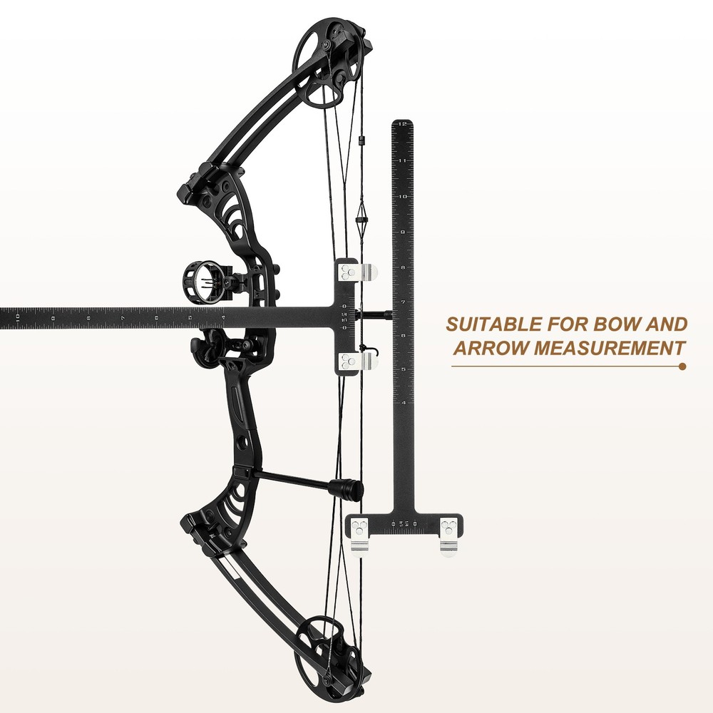 Archery Bows Square 33x9mm for Recurve Compound Bowstrings Archery Black
