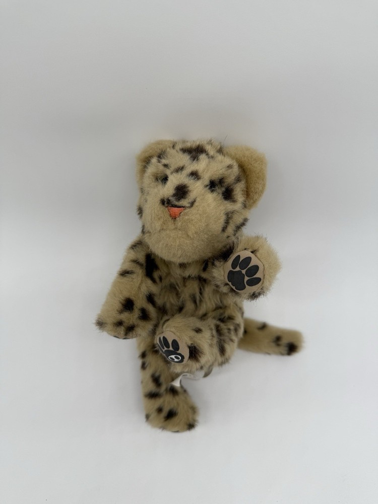 2008 WowWee 11" Animated Leopard Cheetah Plush Makes Sounds