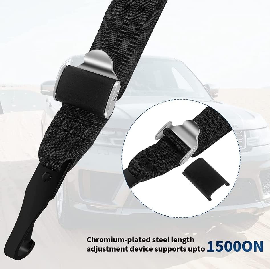 Double-Headed LATCH Interface Connector Strap for Ultimate Baby Seat Safety