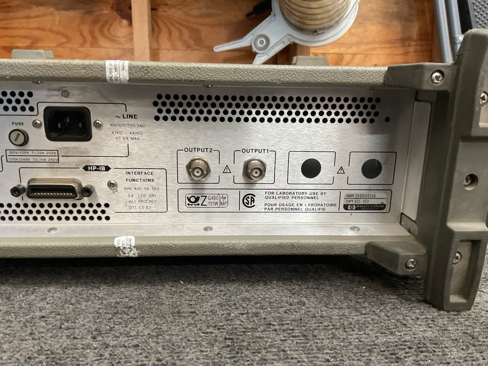 HP Hewlett Packard 8508A Vector Voltmeter