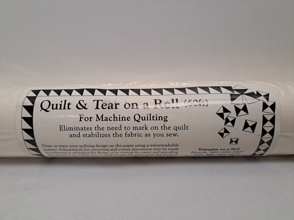 Triangles on a Roll - Quilt & Tear on a Roll (60 ft)