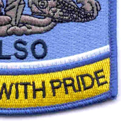 Submariners Wives Also Served With Pride Blue Patch