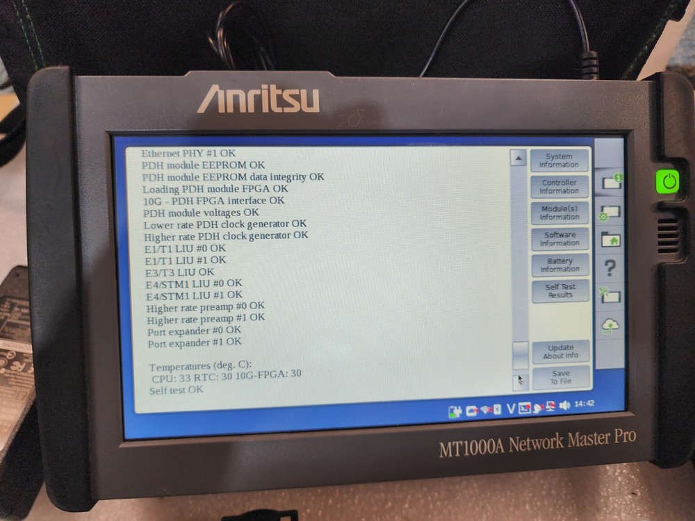 Anritsu MT1000A Network Master PRO OTDR Nice!