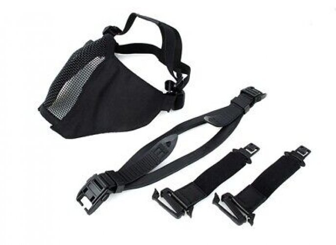 TMC PDW Soft Slide 2.0 Mesh Mask - Black TMC2589-BK