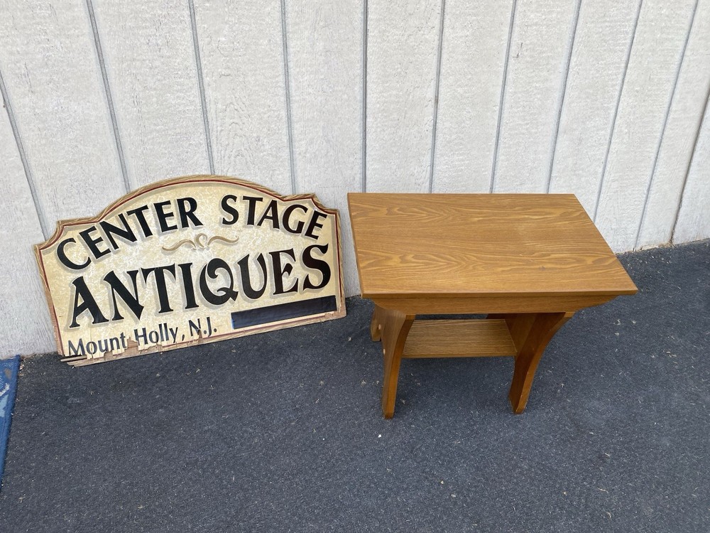 66601 Solid Oak Footstool Bench Stool